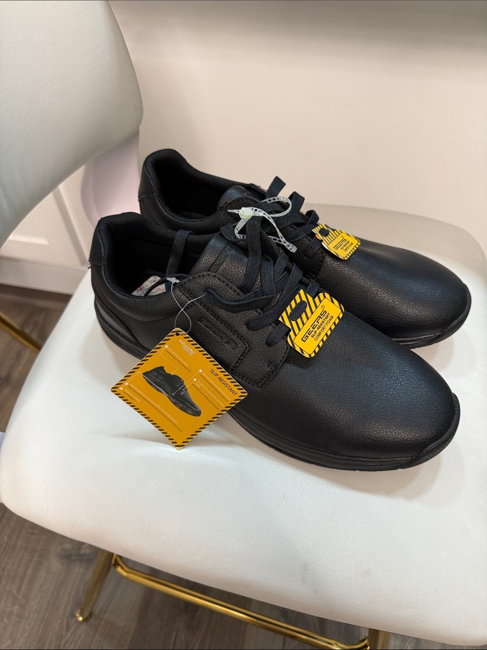 Classic Black Lace-Up Oxford Shoes for Men